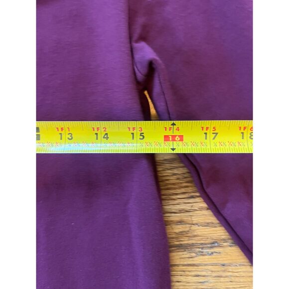 Kate Spade New York Maroon Stripe Long Sleeve Mini Dress Girls Size 14 - Picture 8 of 9